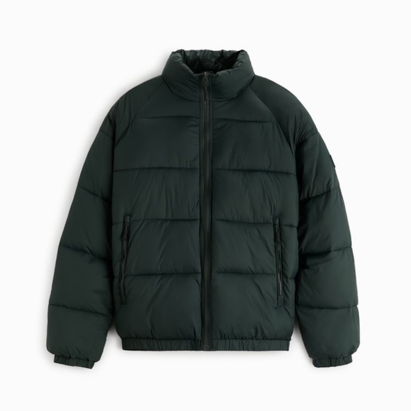 ZARA QUILTED PUFFER JACKET SIZE L - Picture 8 of 10